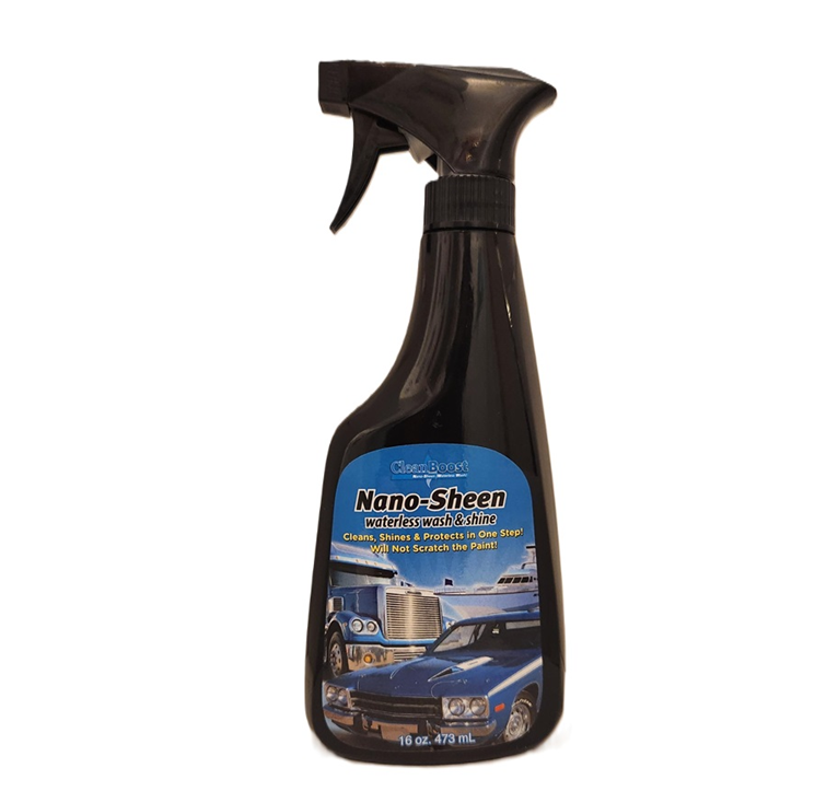 CleanBoost® 16 oz. Nano-Sheen™ Car Washing & Shining – Boost