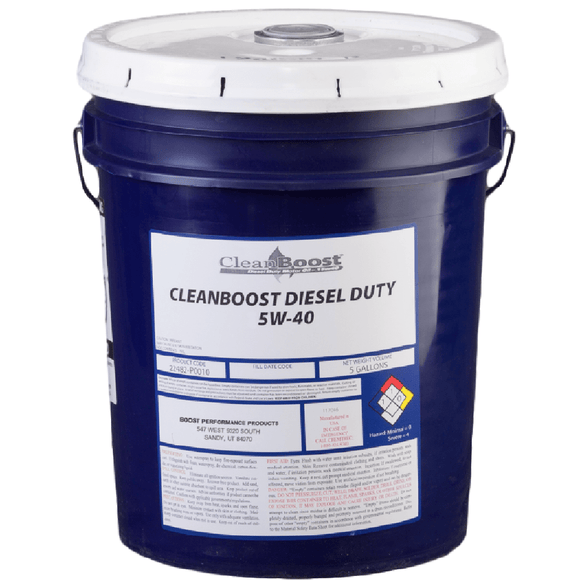 CleanBoost® Diesel Duty™ 5w40 5 Gal.