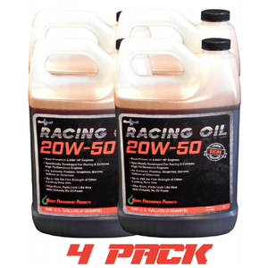 CleanBoost® 20W50™ Racing Oil 1 Gal 4 Pack